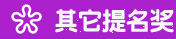 其他提名奖