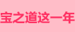 宝之道这一年